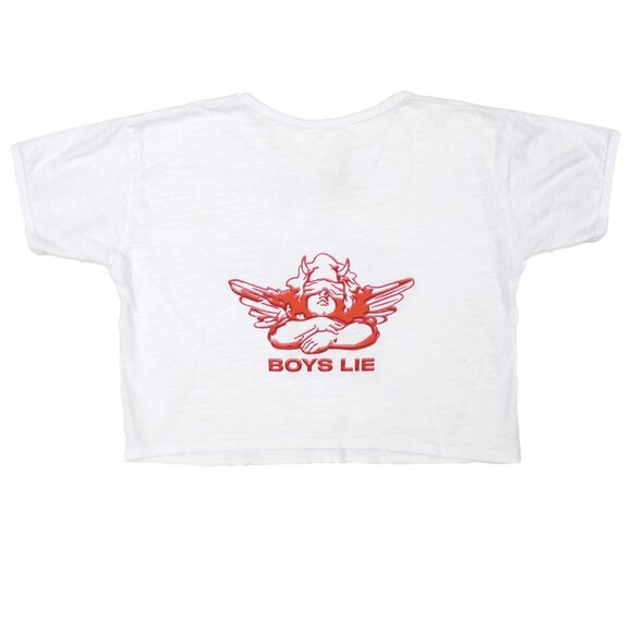 ⭐️NEW⭐️BOYS LIE / Space Cadet Cropped Baby Tee - Picture 4 of 6